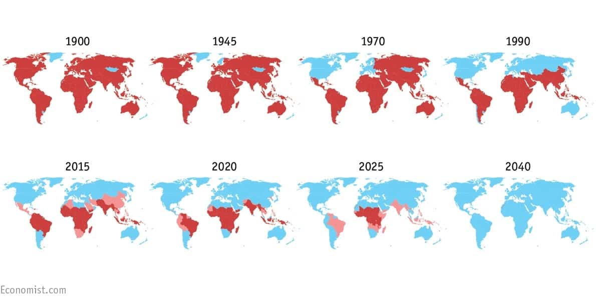 carte paludisme 2030