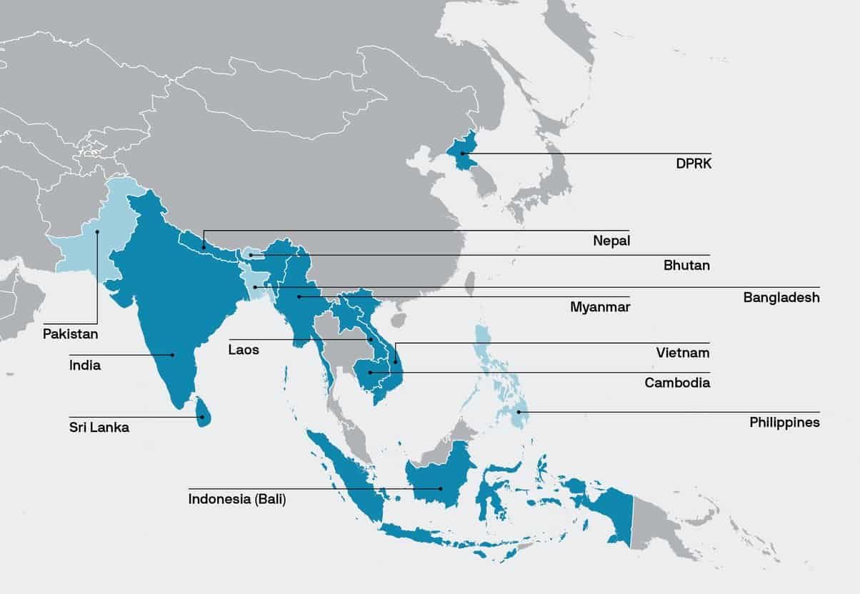 carte encéphalite japonaise