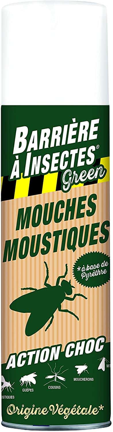 Barrière à Insectes Aérosol Action Choc : prix et avis